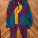 Oleg Cassini Washable Silks Women’s Vintage 90’s Large Silk Track Suit NWT Photo 1