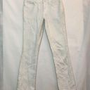 7 For All Mankind  7FAM Roxanne Jeans White Cropped Crop Ankle Cotton Blend W24 Photo 1