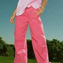 American Eagle Pink Cargo Pants Photo 1