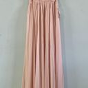 Birdy Grey NWT  Grace Chiffon Pale Blush Pink Convertible Bridesmaid Dress Photo 3