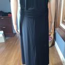 Evan Picone Black Empire Waist Cocktail Dress Size 16 Photo 8