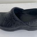 Dansko Tooled Leather Clog Shoes Euro 36 US 6 Black Photo 8