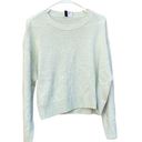 H&M  DIVIDED mint green cropped sweater size small Photo 0