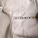 Vitamin A  Valentina One Piece‎ Ribbed Blush Size Small Photo 7