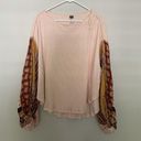 Free People  blossom thermal waffle knit top Photo 0