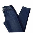 Crown & Ivy Crown Ivy Size 8 Denim Jeans Blue Skinny Blue Side Stripes Photo 3