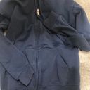 Athletic Works Navy Blue Zip Up Hoodie Photo 0