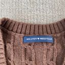 Brandy Melville Brown Sweater Vest Photo 1