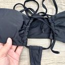 Matte Collection black cut out one piece bikini size M. Photo 5