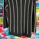 Banana Republic  Merino Sweater Wool Blend Boatneck Vertical Striped Sweater S Photo 6