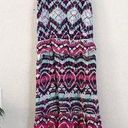 Mossimo Supply Co  Pink Tye Dye Casual Spring Summer Sun Dress, Small, Colorful Photo 0