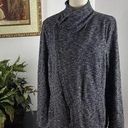 Krass&co G.H. Bass &  Womens Small Knit Zip Up Cardigan Sweater Gray XL/EG Long Sleeve Photo 0