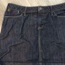 Banana Republic  Size 10 womens jean denim skirt dark wash Photo 5