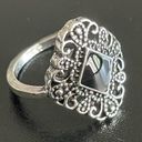 Onyx stone woman ring size 6.5 Photo 1