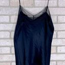 Vince  Lace Edge Silk Camisole in Navy Size M Photo 9