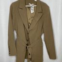 Good American  Tan Belted‎ Jacket Blazer Photo 0