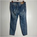 One Teaspoon  Jeans Trashed Freebird Distressed Ripped Skinny Crop Zip Ankle 26 Photo 9