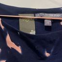 A pea in the pod Taylor for  navy and pink maternity side tie dress. Size M. Photo 8