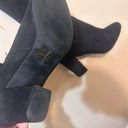 Call it spring The  a suede over-the-knee 3” block heel black boot. Size 8.5 Photo 15