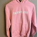 Talentless  Pink Hoodie Size Medium Photo 0