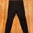 American Eagle  16 R Jeans Black Next Level Stretch Curvy Super High Rise Jegging Photo 1