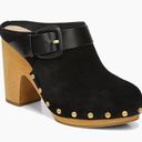 Veronica Beard  black Dacey Suede Mule Clogs size 5.5 Photo 1