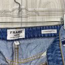 frame denim NEW Frame La Grand Garçon Short in Heath Lane Cutoff Frayed Raw Hem size 29 NWT Photo 10