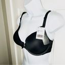 Felina  Body Soft Front Clasp Tshirt Bra Mesh Back Black 32DD Photo 10