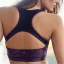 Koral  Womens size S Purple Eggplant Fling Infinity Sports Bra Gym Active Shine Photo 7