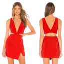 NBD NWT Revolve x  Natalia Cutout Mini Red‎ Dress Size S Photo 1