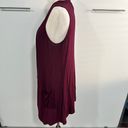 cupio  Size M Women's Purple Open Front Sleeveless Cardigan Photo 2