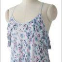 LC Lauren Conrad ✨ LAUREN CONRAD Floral Ruffle Cami Camisole Racer Top✨ Photo 1