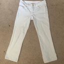 Tory Burch  white cropped slim boot jeans Photo 3