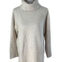 Uniqlo  Wool Blend Turtleneck Sweater Cream Size Small Photo 0