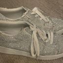 Betsey Johnson Betsy Johnson Rhinestone Tennis Shoes  Photo 0