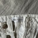 ZARA White Shorts Photo 1