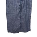 CP Shades  Jenn Blue Linen Pants Drawstring Cropped Lagenlook Women’s Size M Photo 7