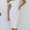 Hello Molly White Midi Dress Photo 0