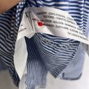 Ariat  blue and white stripe button up shirt size 2X Photo 6