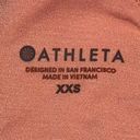 Athleta  Women Tank Top Racer Back Twist Keyhole XXS Coral Peach Athletic Top Photo 78