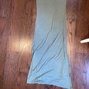 Acting Pro Women's Sage Green T-Shirt Maxi Dress Size M Photo 4