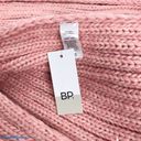 BP  pink chunky knit Pom Pom acrylic scarf nwt Photo 7