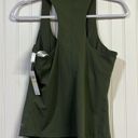 Anne cole NWT  Active Scoop Neck Tank Top Women's M Green Photo 3