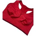 Zella  Yoga +Studio Seamless Racerback Athletic Sports Bra Red S Photo 1