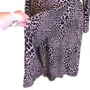 Alfani Womens Stretchy Animal Cheetah Print Sheath Dress Pink Black Large NWT Photo 7