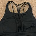 Lululemon  Women’s Grey Raise the Barre Tank Top with Strappy Built in Sports Bra Photo 3