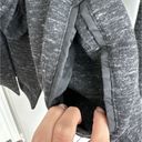 Sebby  Womens Dark Gray Heathered Hooded Button Pea Coat Size Large Photo 56