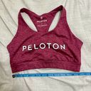 Peloton Maroon Sports Bra S Photo 3