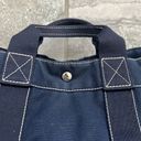 Hermès  Paris Large Tote Bag, Navy EXCELLENT! Authentic! Photo 8