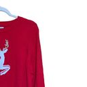 kim rogers  Womens Size XL Red Reindeer Graphic Pullover Sweater Photo 2